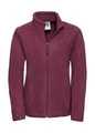 Dames Fleece Vest Russell R-870F-0 Burgundy